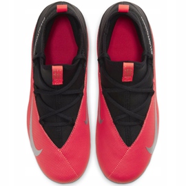 Kopačky Nike Phantom Vsn 2 Club Df FG / MG Jr CD4061-606 červený červený 1