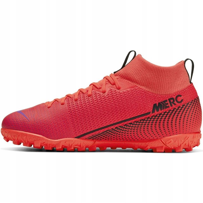 Kopačky Nike Mercurial Superfly 7 Academy Tf Jr AT8143-606 červené červené 2