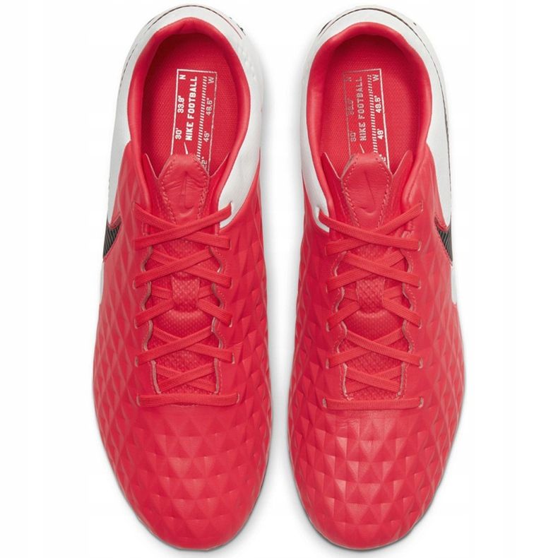 Kopačky Nike Tiempo Legend 8 Pro Fg M AT6133-606 červený pomeranče a červené 1
