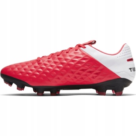 Kopačky Nike Tiempo Legend 8 Pro Fg M AT6133-606 červené pomeranče a červené 2