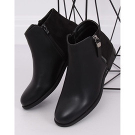 Černé dámské boty Chelsea B0-350 Black černá 3