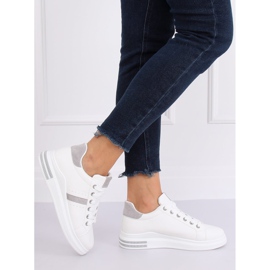 Bílé dámské sportovní boty BL201P Grey bílý 2