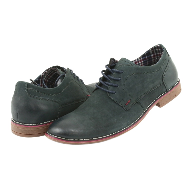 Ležérní pánská obuv pro volný čas American Club CY01 námořnická modrá 4