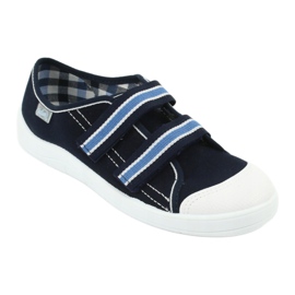 Dětské boty Befado 672Y049 bílý námořnická modř modrý 1