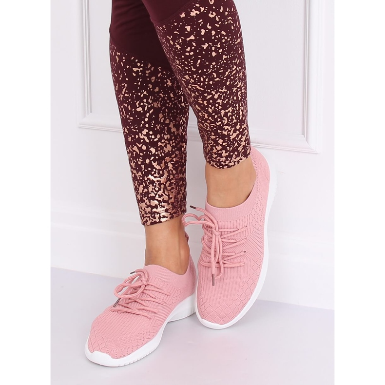 Růžová sportovní obuv 7753-Y Pink růžový 1