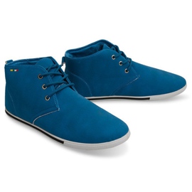 Skate 66511 Modré vysoké tenisky modrý 2