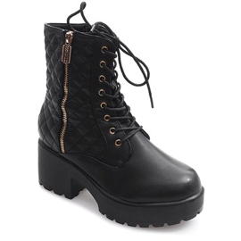 Izolované kotníkové boty ZH37 Black černá 1