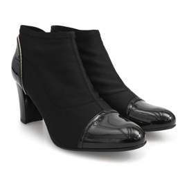 Kotníkové boty 1132 Black černá 1