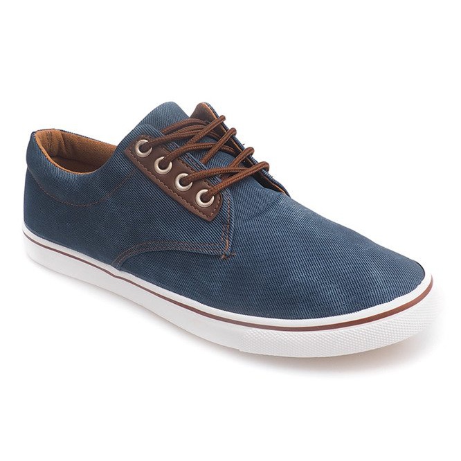 Pánské neformální tenisky 61027 Navy Blue námořnická modř 1