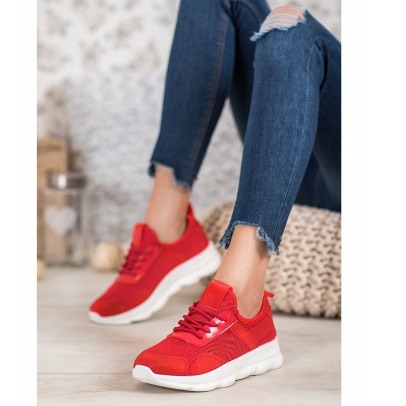 Marquiz Nazouvací sportovní obuv červené 1