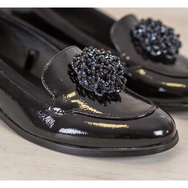 Vinceza Black Lords With Ornament černá 1