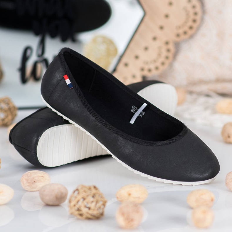 Goodin Sportovní balerínky černá 1