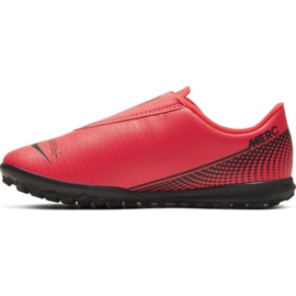 Kopačky Nike Mercurial Vapor 13 Club Tf PS (V) Jr AT8178-606 červený červený 2