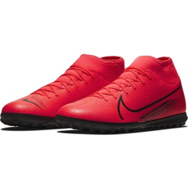 Kopačky Nike Mercurial Superfly 7 Club Tf M AT7980-606 červený červený 2
