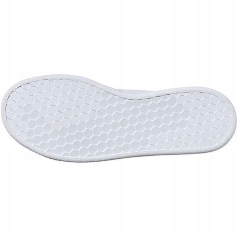 Boty Adidas Advantage K Jr EF0213 bílý 1
