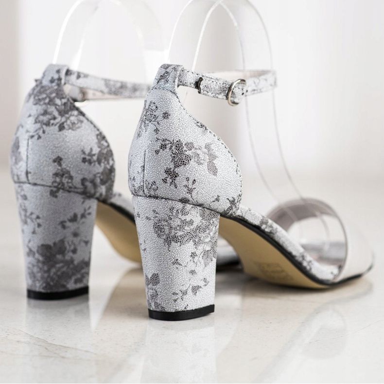 Goodin Stylové sandály s krajkou šedá 1 Goodin Stylové sandály s krajkou šedá 1