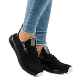 Černá sportovní obuv BL20190-SP 1 Černá sportovní obuv BL20190-SP 1