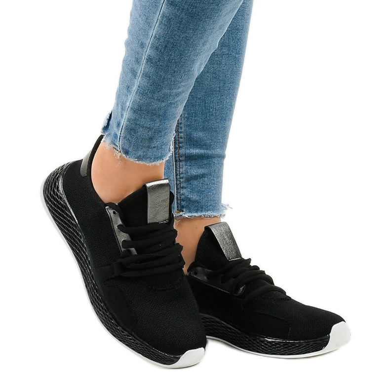 Černá sportovní obuv BL20190-SP 1 Černá sportovní obuv BL20190-SP 1