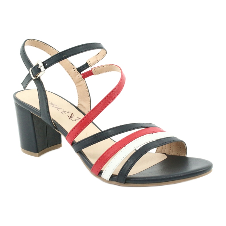 Dámské sandály Caprice 28304 bílý červené námořnická modrá 1