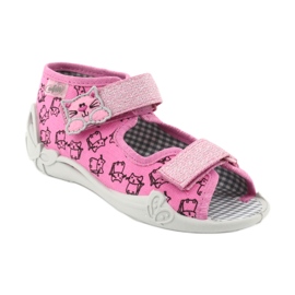 Dětská obuv Befado 242P103 růžový šedá 2