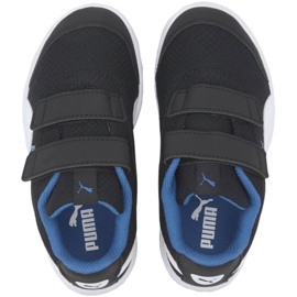 Puma Stepfleex 2 Mesh Ve V Ps Jr 192524 10 bílý černý modrý 1
