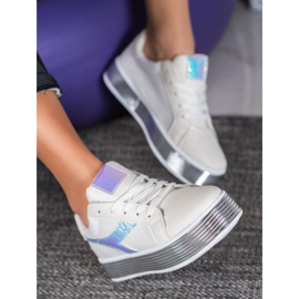 Ideal Shoes X-9758w bílý 2