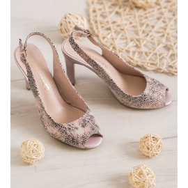 Sergio Leone Stylové sandály vícebarevný 1