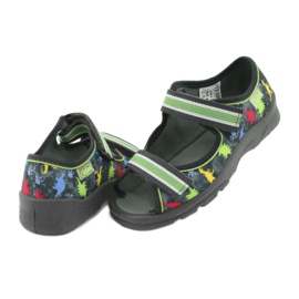 Dětská obuv Befado 969X140 červené modrý šedá zelená žlutá 4