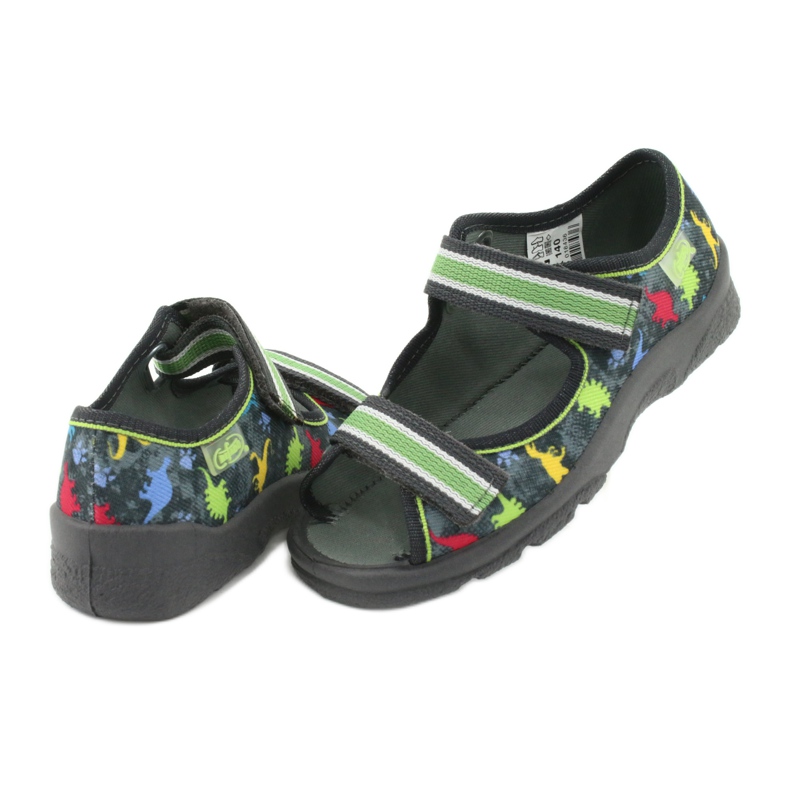 Dětská obuv Befado 969X140 červené modrý šedá zelená žlutá 4