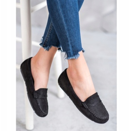 Clowse Textilní mokasíny černá 1