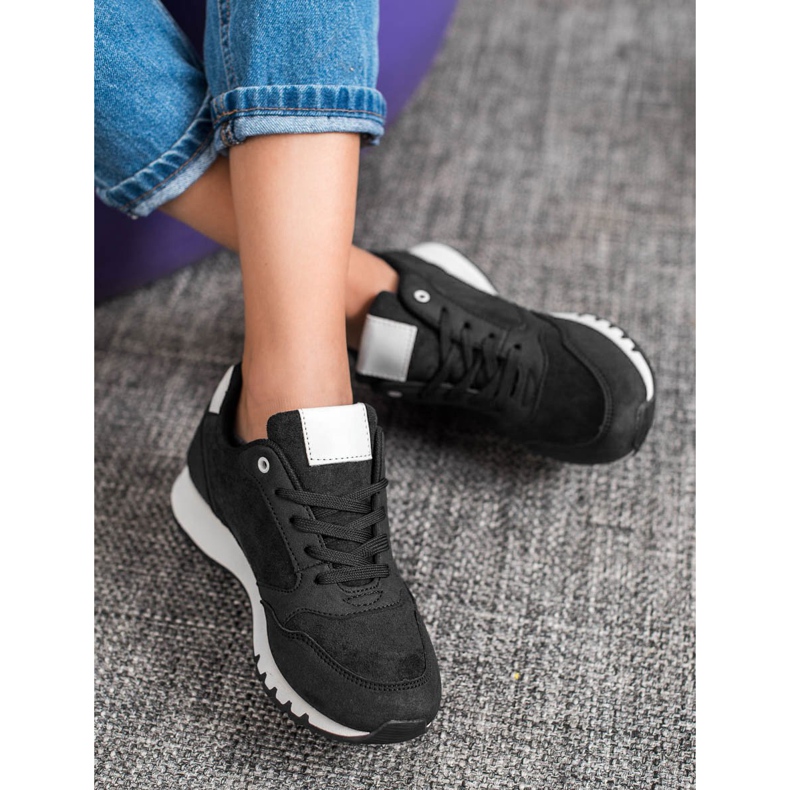 SHELOVET Sportovní tenisky černá 1