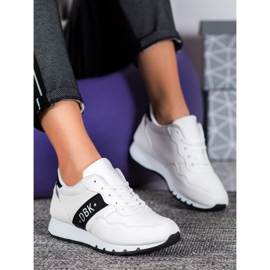 SHELOVET Bílé sportovní boty bílý 1