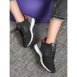 SHELOVET Sportovní boty černá červené vícebarevný 2 SHELOVET Sportovní boty černá červené vícebarevný 2