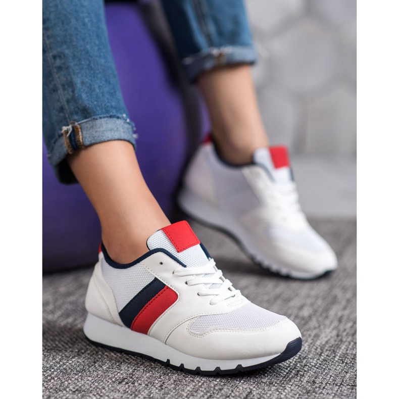 SHELOVET Klasická sportovní obuv bílý 1