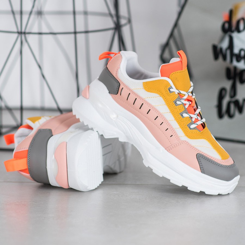 SHELOVET Módní boty na platformě vícebarevný 1