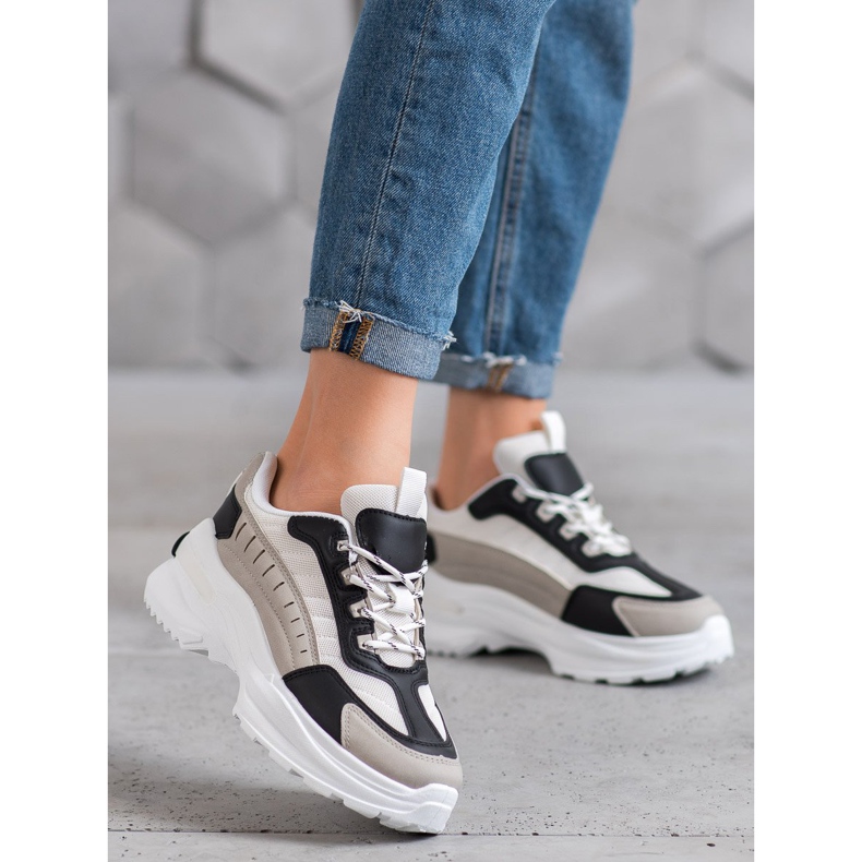 SHELOVET Módní boty na platformě vícebarevný 1