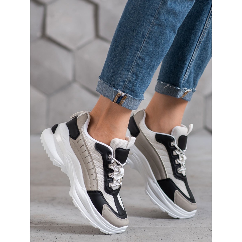 SHELOVET Módní boty na platformě vícebarevný 2