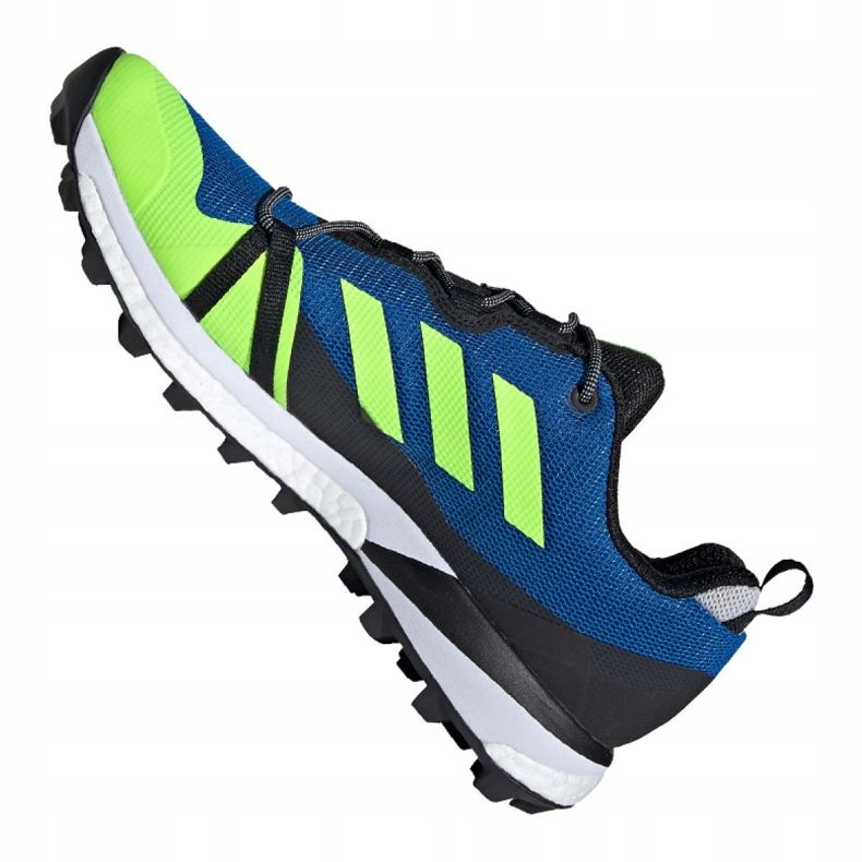 Boty adidas Terrex Skychaser Lt Hiking M EH2428 modrý vícebarevný zelený 1