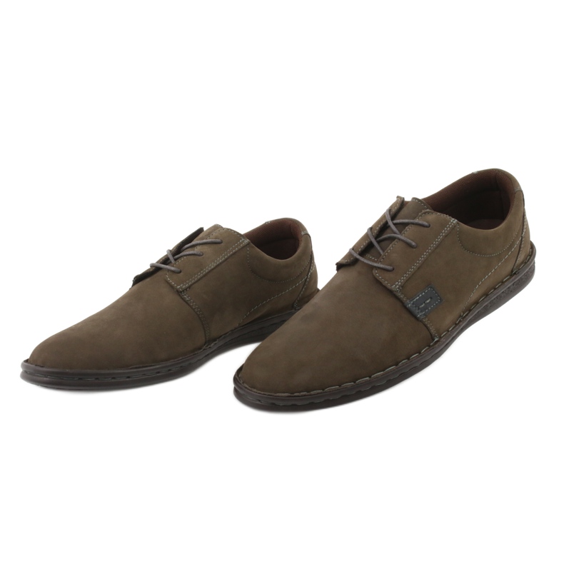 Pohodlné boty American Club CY17 olivové vícebarevný zelená 3