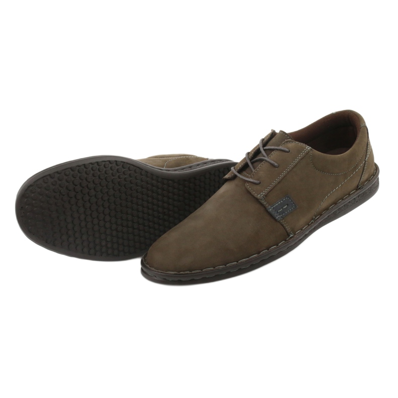 Pohodlné boty American Club CY17 olivové vícebarevný zelená 5