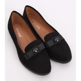 Černé dámské mokasíny W-177 Black černá 2