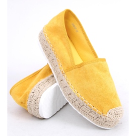 Dámské medové espadrilky JH91P žluté žluť 1