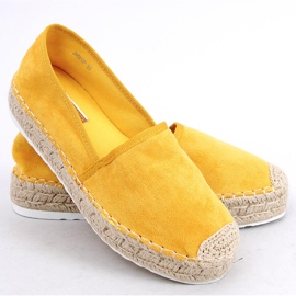 Dámské medové espadrilky JH91P žluté žluť 2
