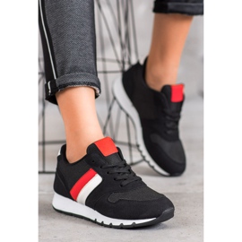 SHELOVET Klasická sportovní obuv černá vícebarevný 1