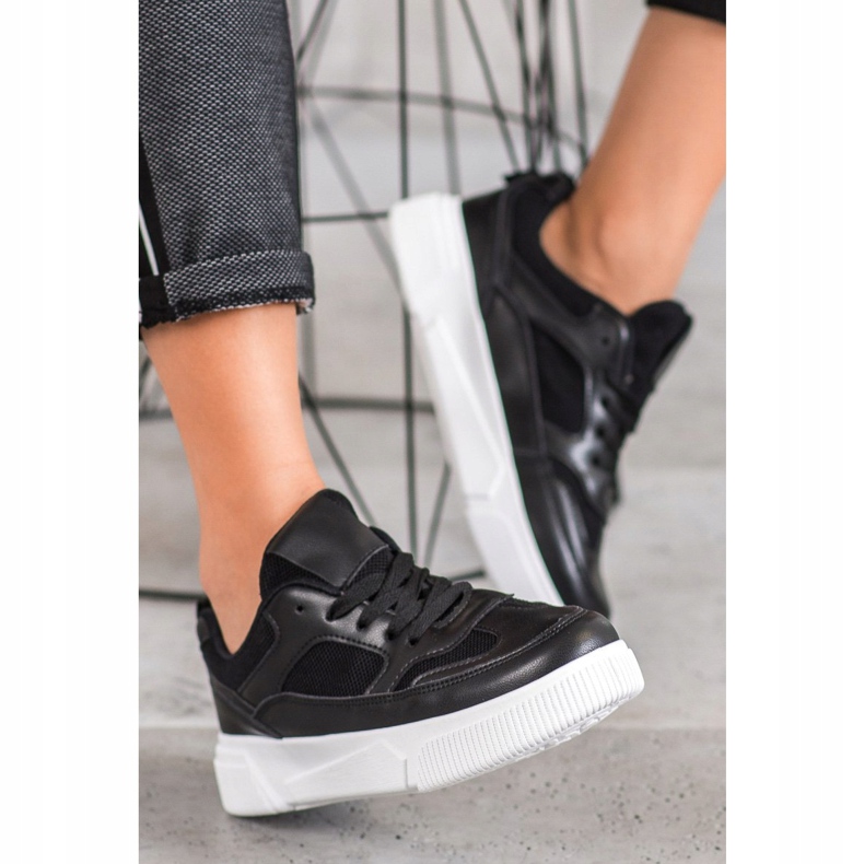 Platformové boty MCKEYLOR černá 2