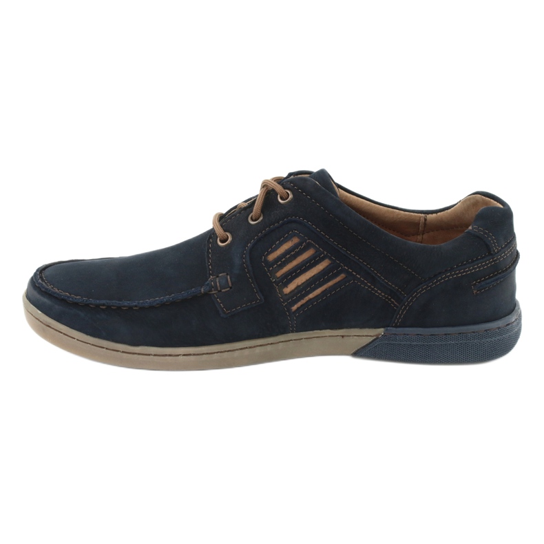 RIKO 908 Men's Navy Blue Men's Shoes modrý 2