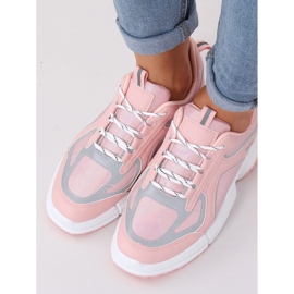 Růžová sportovní obuv BO-557 Pink růžový 3