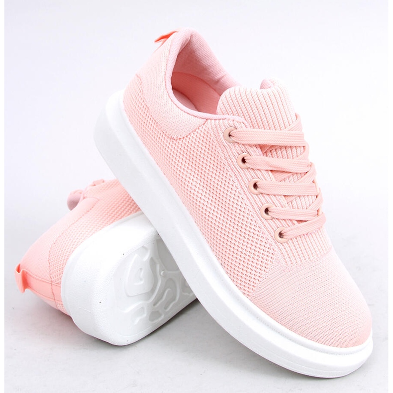 Růžové dámské růžové tenisky LV82P Pink růžový 2