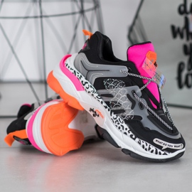 Bella Paris Tenisky s barevnými vložkami vícebarevný 1