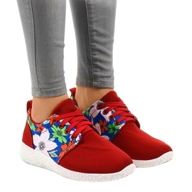 Červené sportovní boty 623 vícebarevný 1 Červené sportovní boty 623 vícebarevný 1